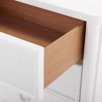 Product Image 6 for Fairfax 3-Drawer White Wood Side Table from Villa & House