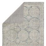 Product Image 4 for Crescent Handmade Medallion Blue/ Gray Rug from Jaipur 
