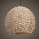 Product Image 5 for Seagrass 1 Light Dome Pendant from Uttermost