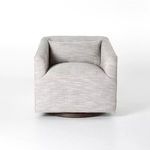 Product Image 6 for York Round Swivel Accent Chair - Monterry Pebble from Four Hands