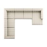 Product Image 5 for Langham 6-Piece Channeled Sectional from Four Hands