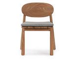Product Image 2 for Aston Natural Teak Wood Outdoor Dining Chair from Classic Home Furnishings