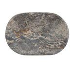 Product Image 2 for Grey Travertine Oval 4" x 6" Soap Dish from Creative Co-Op