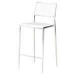 Product Image 1 for Aaron White Bar & Counter Stool from Nuevo