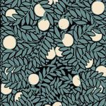 Product Image 1 for Orange Grove Blue/Cream Removable Peel & Stick Wallpaper from Mitchell Black