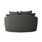 Product Image 5 for Chloe Gibson Smoke Upholstered Media Lounger from Four Hands