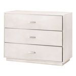 Product Image 3 for Wynn Shagreen 3-Drawer Nightstand from Essentials for Living