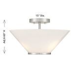 Product Image 6 for Blair 3-Light Convertible Semi-Flush or Pendant from Savoy House 