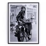 Françoise Hardy On Bike By Getty Images image 1