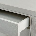 Product Image 4 for Paola Gray Cerused Oak 5-Drawer Desk from Villa & House
