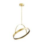 Product Image 4 for Fisk Antique Gold Brass Steel Pendant from Arteriors