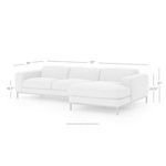 Product Image 2 for Benedict 2 Pc Sectional from Four Hands