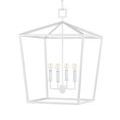 Product Image 17 for Denison Large White Wrought Iron Chandelier from Currey & Company