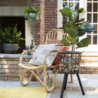 Product Image 4 for Potted Faux Fiddle Fig Leaf Plant from Creative Co-Op