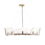 Product Image 5 for Mendez Gray Smoke Luster Glass Chandelier from Arteriors