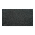Close-up detail of dark gray Olefin fabric texture on Miles outdoor sofa