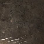 Close-up of marble texture on the tabletop showing natural dark patterns and subtle variations