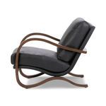 Product Image 5 for Paxon Brickhouse Black Leather Chair from Four Hands
