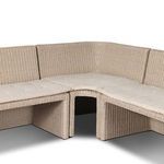 Product Image 13 for Senna Outdoor Dining Banquette U Shape - Vintage White from Four Hands