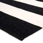 Product Image 3 for Remora Indoor/ Outdoor Stripe Black/ Ivory Area Rug - 7'6"X9'6" from Jaipur 