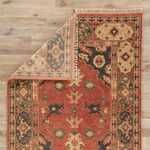 Product Image 4 for Artemis By Azra Hand Knotted Floral Red/ Black Area Rug from Jaipur 