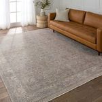 Product Image 5 for Vivace Traditional Floral Gray/ Taupe Rug - 3' x 8' from Jaipur 