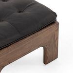 Product Image 13 for Halston Heirloom Black Top Grain Leather Ottoman from Four Hands