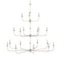 Product Image 5 for Nottaway Linear Champagne Chandelier from Currey & Company