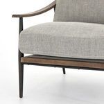 Product Image 23 for Kennedy Gabardine Modern Upholstered Grey Accent Chair from Four Hands