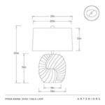 Product Image 10 for Spira Table Lamp from Arteriors