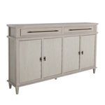 Product Image 3 for Isaac Wood Ribbed Long Cabinet from Gabby