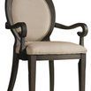 Product Image 3 for Corsica Dark Oval Back Arm Chair-Set of Two from Hooker Furniture