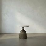 Product Image 1 for Samuel Aged Brass Side Table from Noir