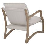 Product Image 3 for Melora Solid Oak Accent Chair from Uttermost