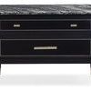 Product Image 2 for Black Marble Modern En Vogue Nightstand from Caracole