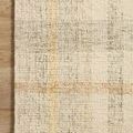 Close-up of Chris Natural / Multi Rug wool texture and muted color variations