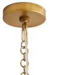 Product Image 5 for Breck Small Antique Gold Brass Steel Chandelier from Arteriors