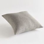Gage Square pillow shown angled loosely lying on white surface