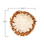 Product Image 4 for Rust & Cream Feathered Wall Decor Set from Creative Co-Op