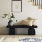 Product Image 3 for Keane Black Elm Bench from Four Hands