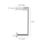 Product Image 6 for McClain White Marble Accent Table from Arteriors