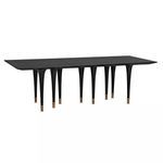 Product Image 2 for Romeo Hand Rubbed Black Dining Table from Noir