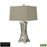 Product Image 1 for Trump Home Woven Metal Thread Table Lamp In Silver Leaf from Elk Home