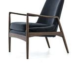 Product Image 19 for Braden Wood-Framed Navy Velvet Accent Chair from Four Hands
