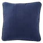Product Image 1 for Sunnyside Navy Solid Indoor/ Outdoor Throw Pillow 20 Inch from Jaipur 