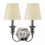 Product Image 1 for Charlotte 2 Light Wall Sconce from Hudson Valley