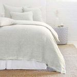 Product Image 1 for Logan Olive Linen Twin Duvet Cover from Pom Pom at Home