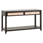 Product Image 3 for Holland Brushed Black Acacia 2-Drawer Console Table from Essentials for Living
