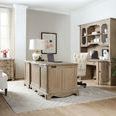 Product Image 1 for Carsica Acacia Veneer Executive Desk from Hooker Furniture