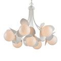Product Image 4 for Effloresce White Chandelier from Currey & Company